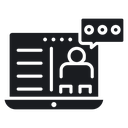 Online consulting 2 icon