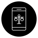 Online court icon