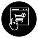 Online sales icon