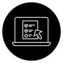 Online test icon