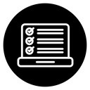 Online test icon