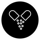Open Capsule Pill icon