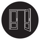 Open door icon