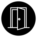Open door icon