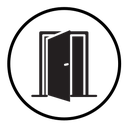 Open door icon