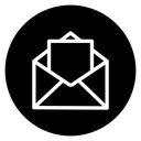 Open envelope 2 icon