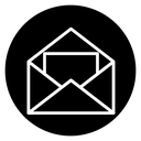 Open envelope icon