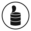 Open tin can icon