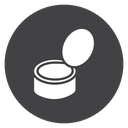 Open Tin Can Lid icon
