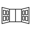 Opened window icon