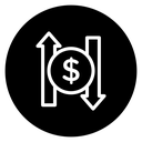 Operating profit loss icon