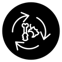 Organic waste icon