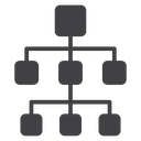 Organization chart icon