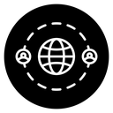 Outsourcing icon