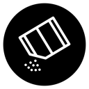 Packet soluble powder icon