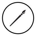 Paint brush icon