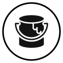 Paint bucket icon