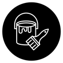 Paint Bucket Brush icon