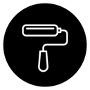 Paint roller 2 icon