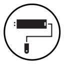 Paint roller icon