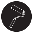 Paint roller icon