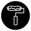 Paint roller icon