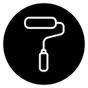 Paint roller icon