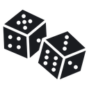 Pair of dice icon