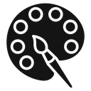 Palette color icon