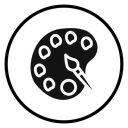 Palette color icon