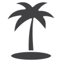 Palm tree 3 icon