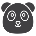 Panda bear icon