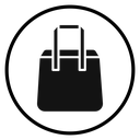 Paper bag icon
