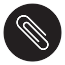 Paper clip icon