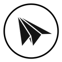 Paper plane (2) icon