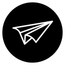 Paper plane icon
