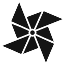 Paper Windmill icon