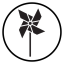 Paper Windmill icon