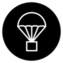 Parachute icon