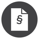 Paragraph Mark Document icon