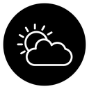 Partially cloudy icon