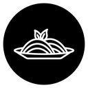 Pasta Spaghetti Plate icon