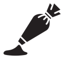 Pastry bag icon