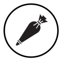 Pastry bag icon