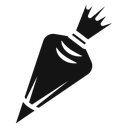 Pastry bag icon