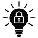 Patent Intellectual Property Bulb icon