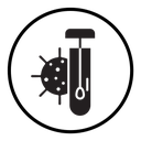 PCR test icon