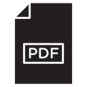 PDF file icon