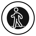 Pedestrian icon