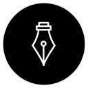 Pen nib 2 icon